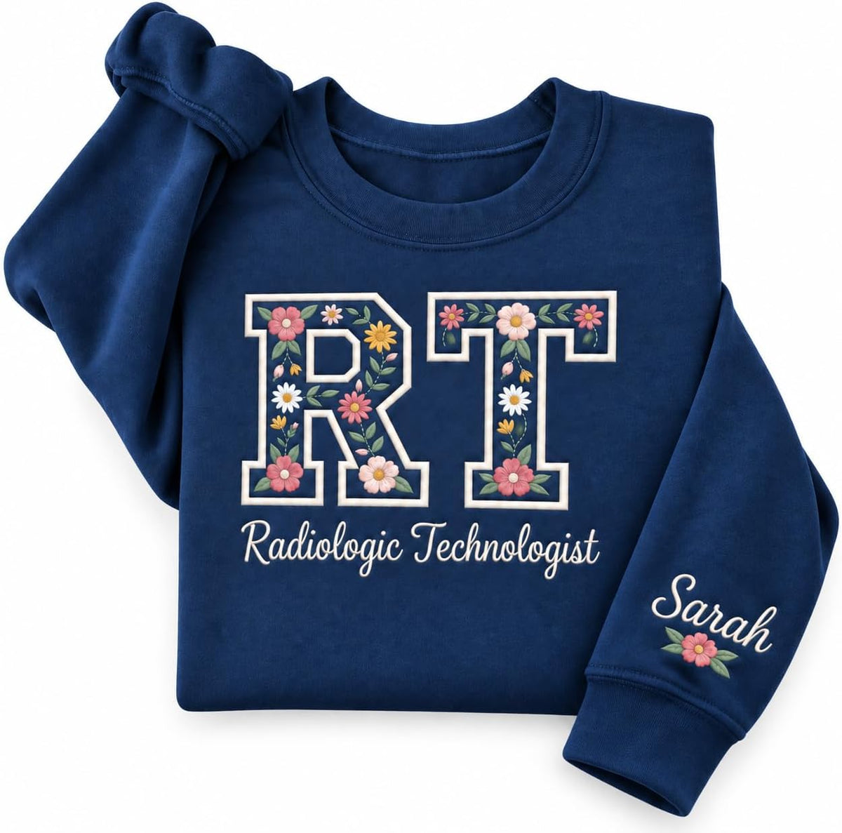 Personalized Embroidered Profession Quarter Zip Sweatshirt, Custom Workwear - Workwear 12