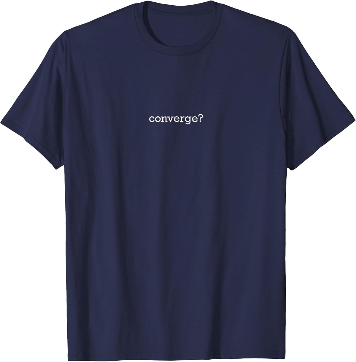 blackpenredpen Ultimate Calculus Infinite Series Convergence T-Shirt - Navy Blue