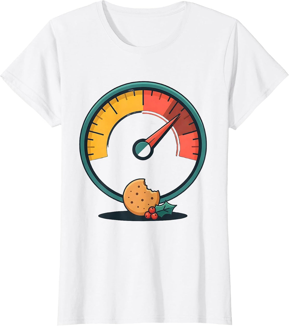 Plaque Detector Meter Dental Christmas Dentist Humor T-Shirt - White