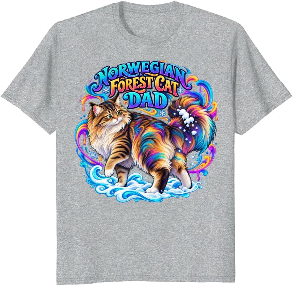 Siberian Husky Mom T-Shirt Psychedelic Campfire Graphic Tee - S5