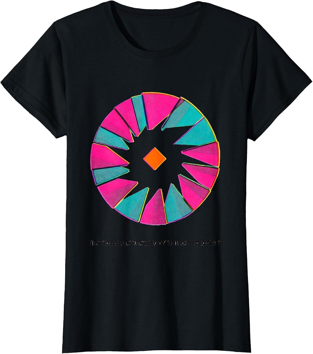 First Teach Self-Advocacy, Then Winter Break—I'm Earning It T-Shirt - Black