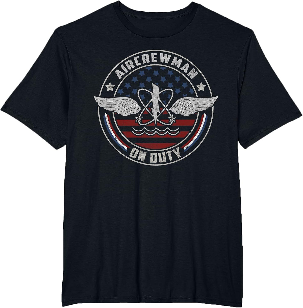 Aircrewman Aircrew AW US Military T-Shirt - Black