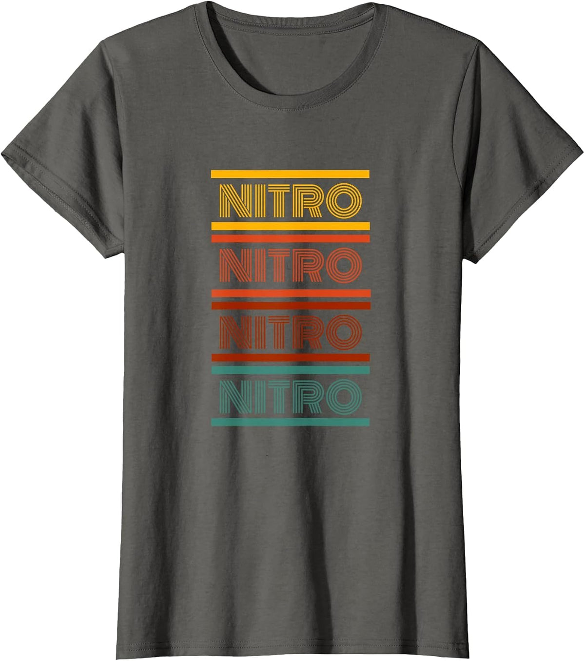 Nitro Car T-Shirt - Asphalt Grey