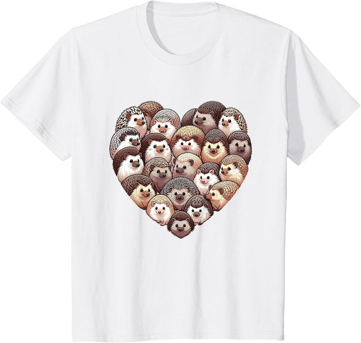 Lovely Hedgehog Lover Hedgehogs T-Shirt - White