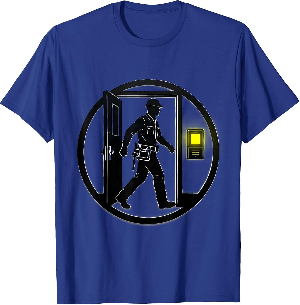 Sealed Technician Badge Funny Maintenance Technician Gift T-Shirt - Royal Blue