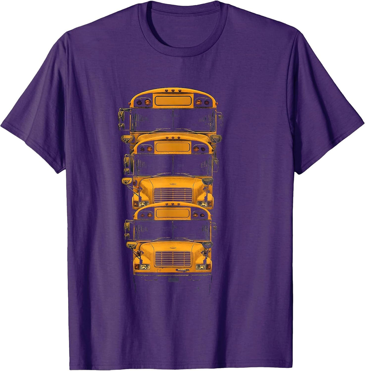 School Bus Driver Appreciation Humor Bus Driver Gift T-Shirt - Purple