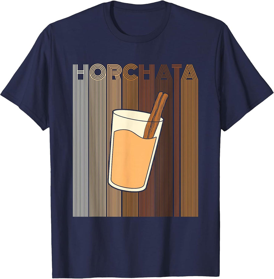 Horchata Design for a Horchata Fan T-Shirt - Navy Blue