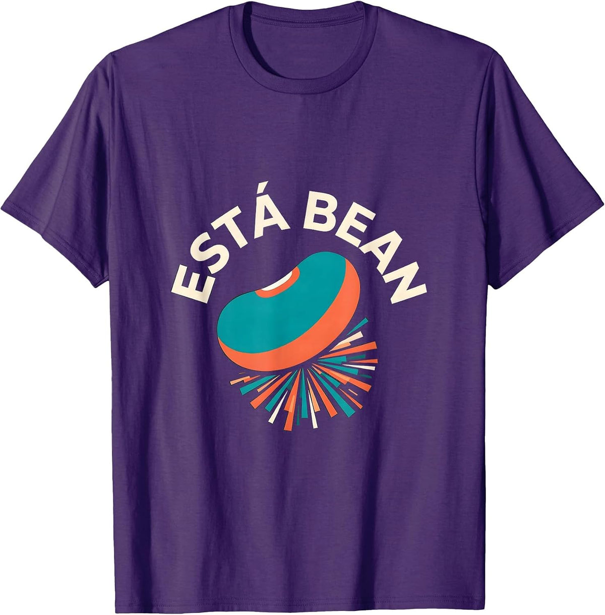 Está Bean Funny Mexican Spanish Pun Cinco De Mayo Party T-Shirt - Purple