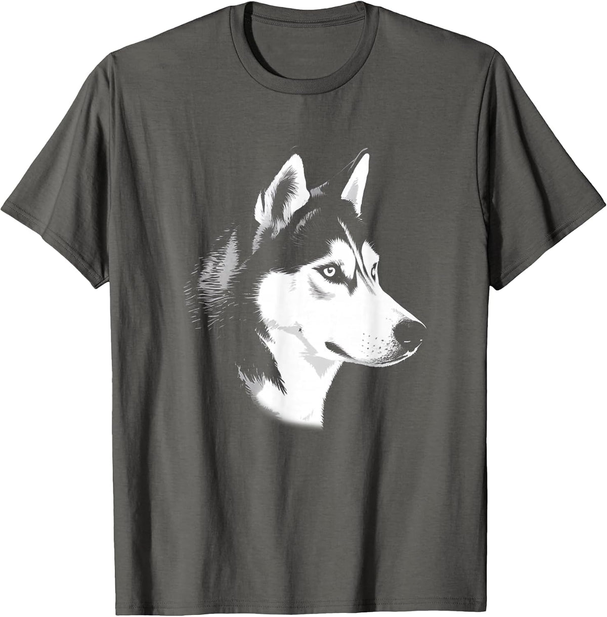 Husky Dog T-Shirt - Asphalt Grey