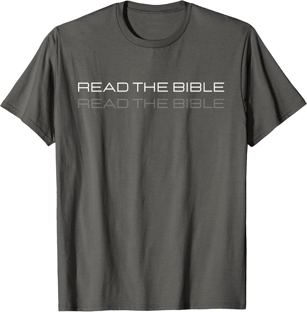 Read the Bible T-Shirt - Asphalt Grey