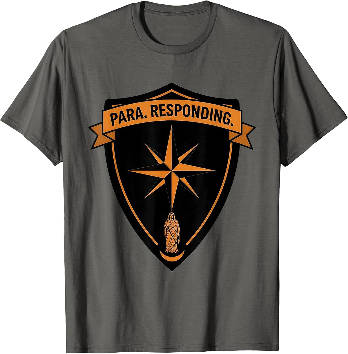 Para Responding Funny Para Normal Activities SPED Teacher T-Shirt - Asphalt Grey