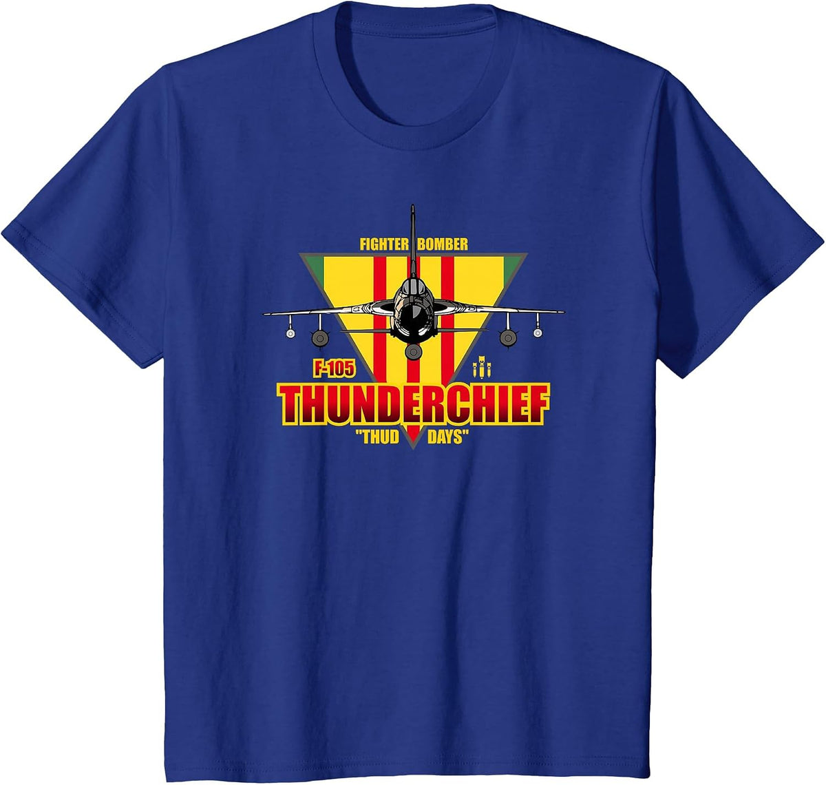 F-105 Thunderchief T-Shirt - Royal Blue