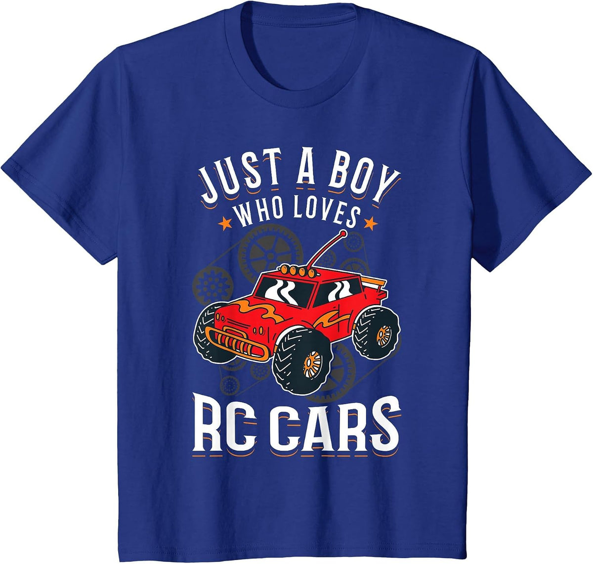 Just a boy who Loves RC Cars Boy T-Shirt - Royal Blue