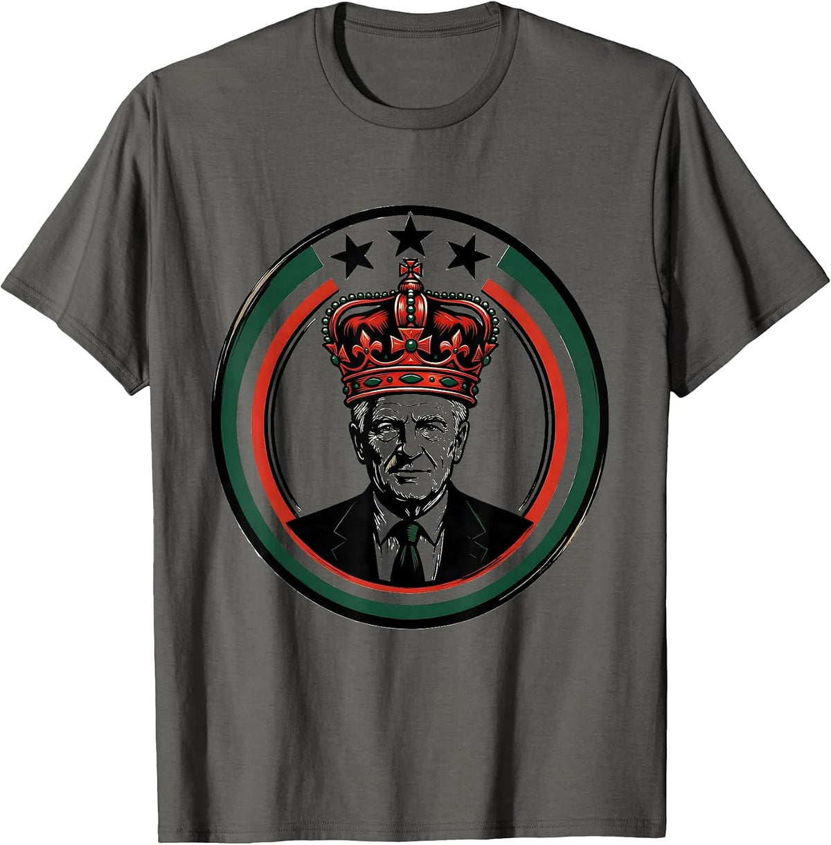 Men's Sealed Honor Badge Grandfather Cinco De Mayo Latino Humor T-Shirt - Asphalt Grey