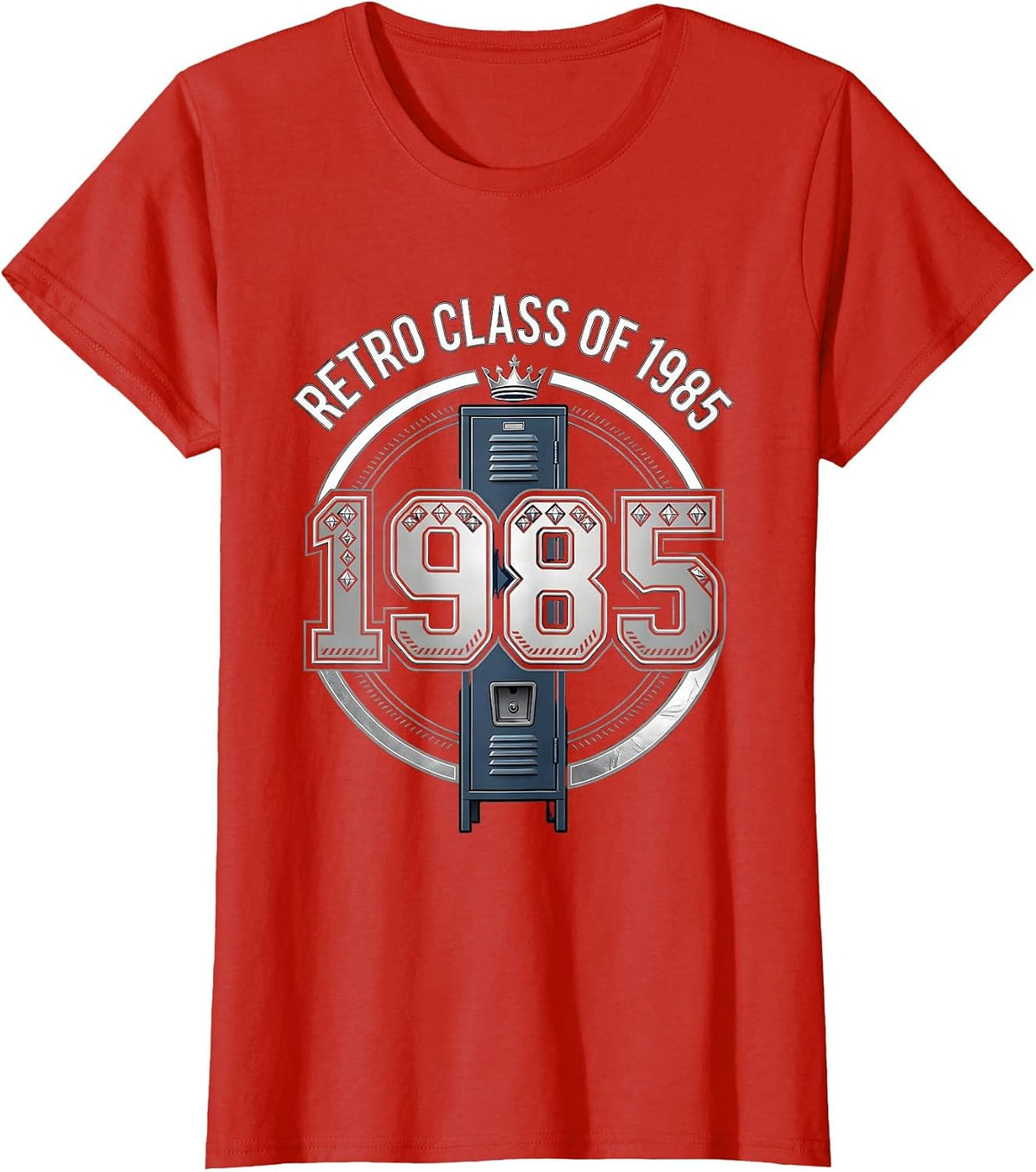 Women's Retro Class Of 1985 Vintage Nostalgia Class Reunion Gift T-Shirt - Red