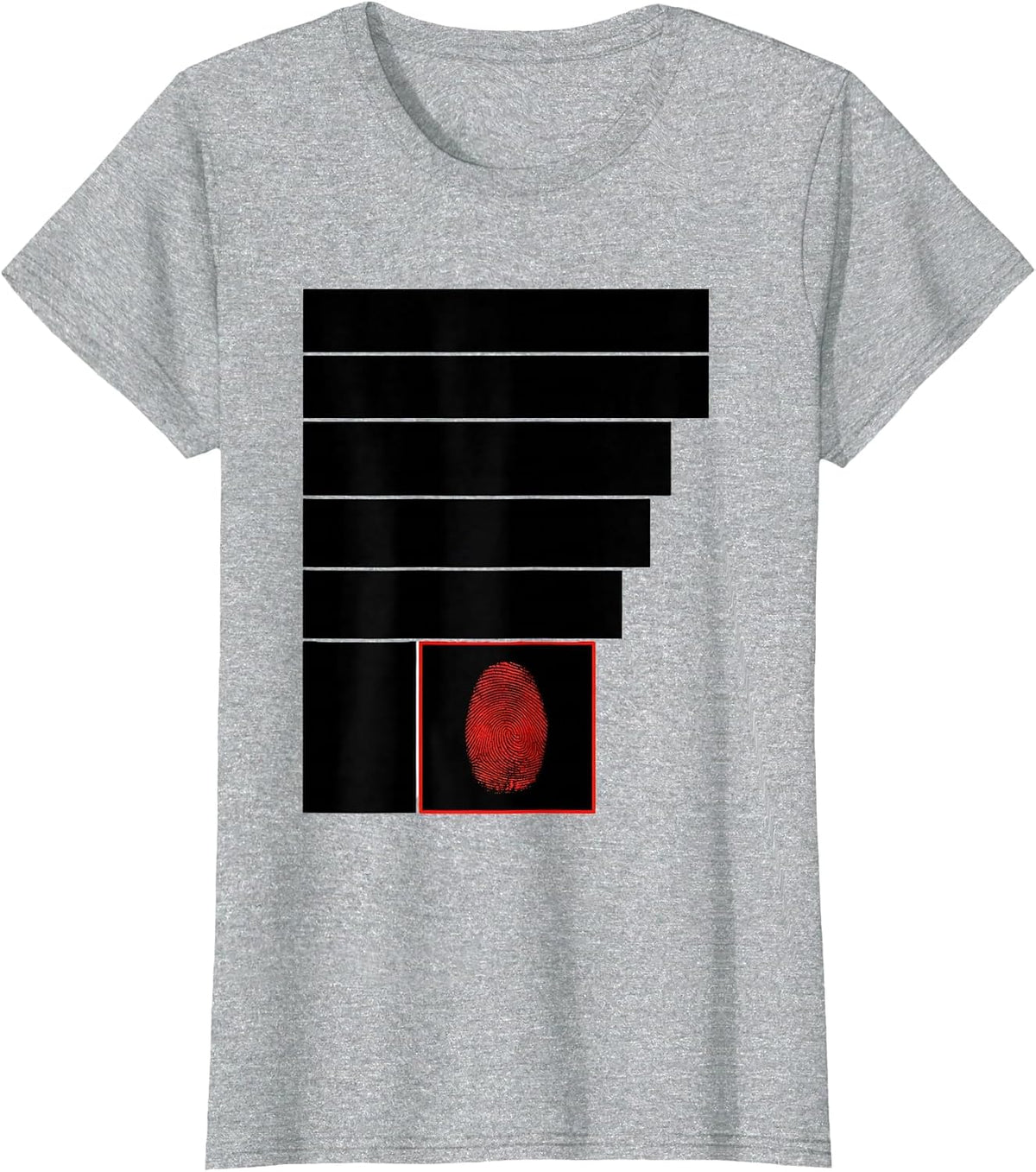 Women's Disrupted Lines AAC Therapy Communication Advocate T-Shirt - Heather Grey