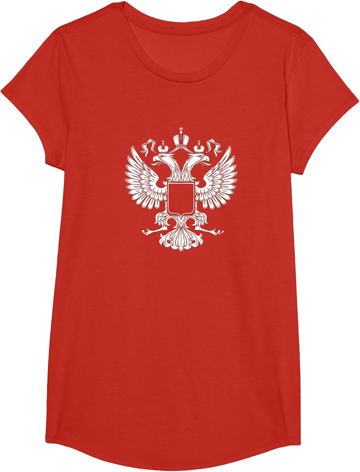 Imperial Russian Eagle T-Shirt T-Shirt - Girls Red