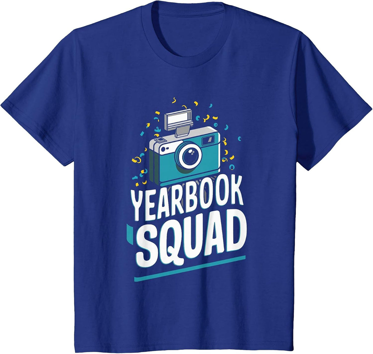 Yearbook Squad T-Shirt - Royal Blue