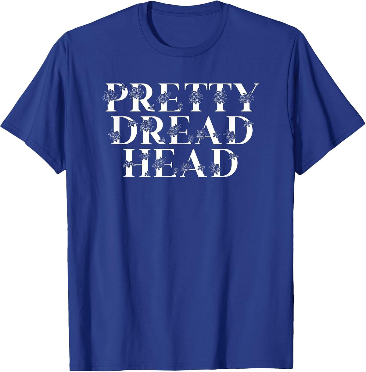 Loc'd Natural Hairstyle Dread Head Dreadlocks Loctician T-Shirt - Royal Blue