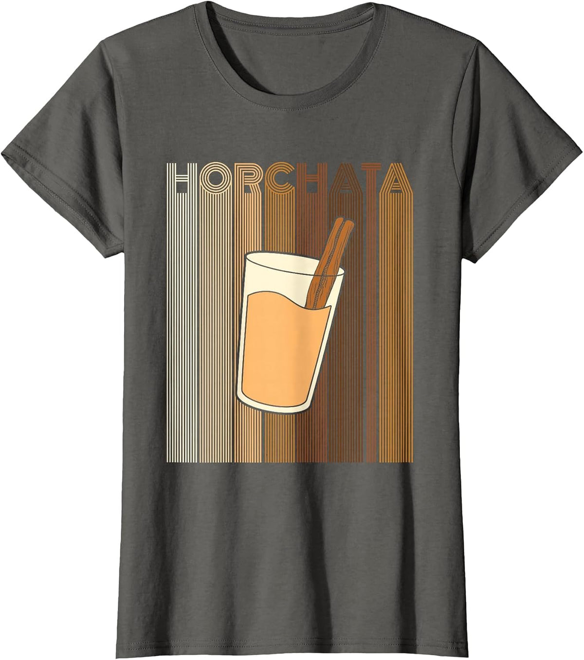 Horchata Design for a Horchata Fan T-Shirt - Asphalt Grey