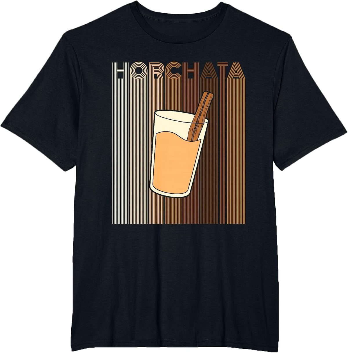 Horchata Design for a Horchata Fan T-Shirt - Black