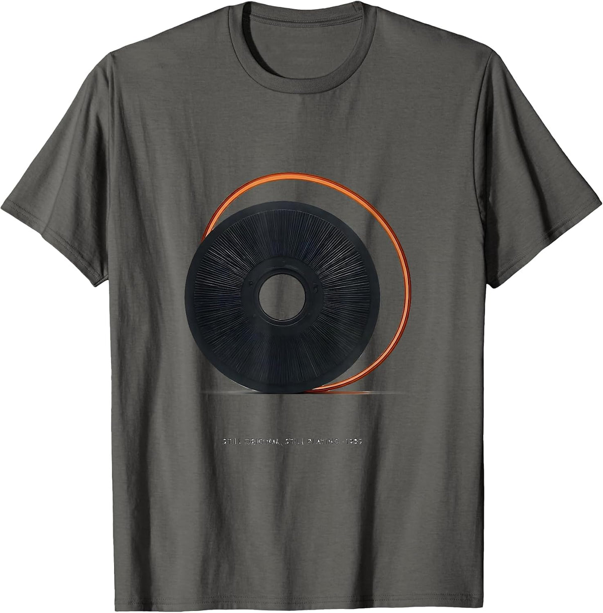 Men's Still Original, Still Playing · 1985 Vintage 41st Birthday T-Shirt - Asphalt Grey