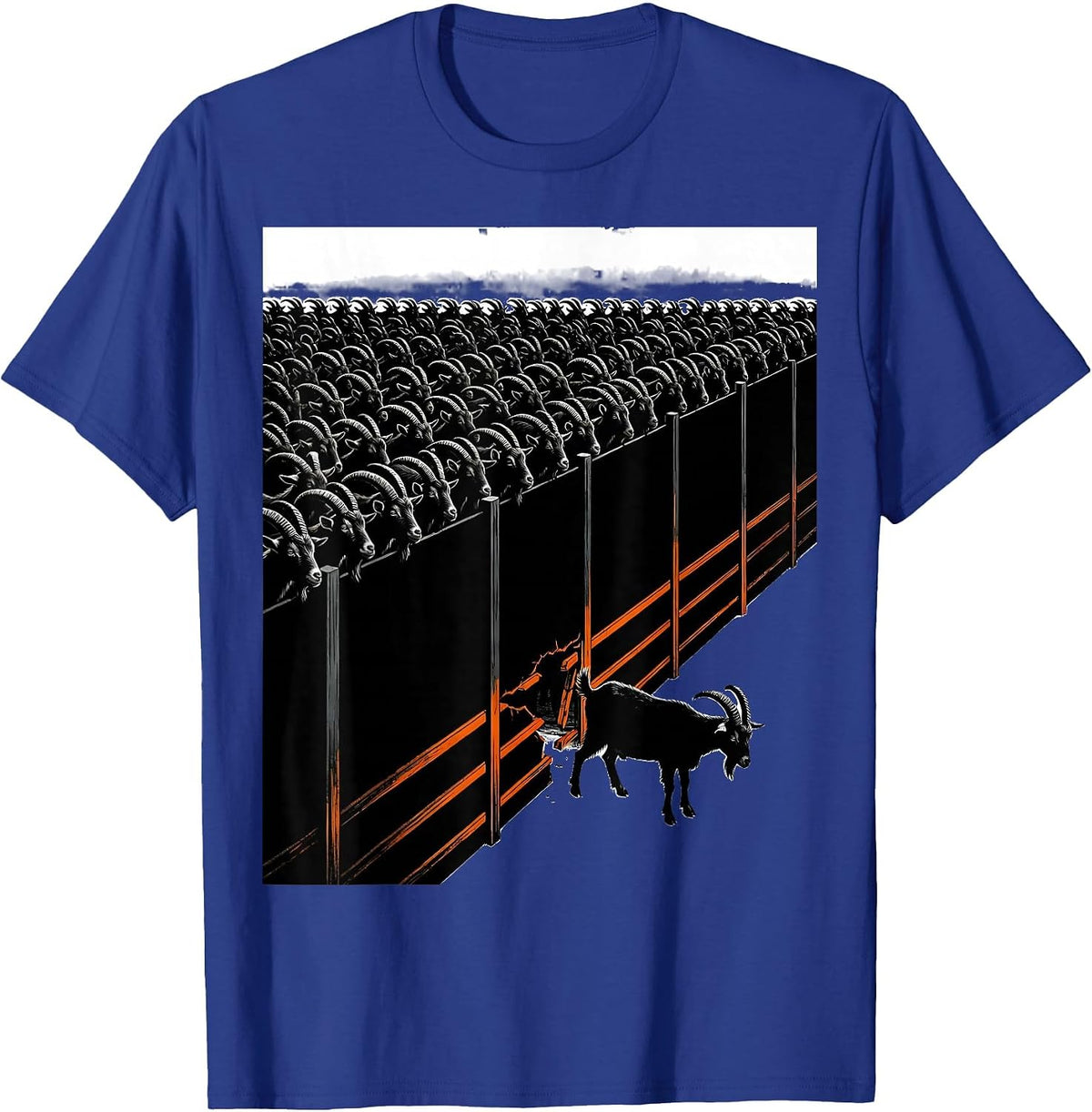 Goat Herd Humor Farmer Animal Lover Gift T-Shirt - Royal Blue