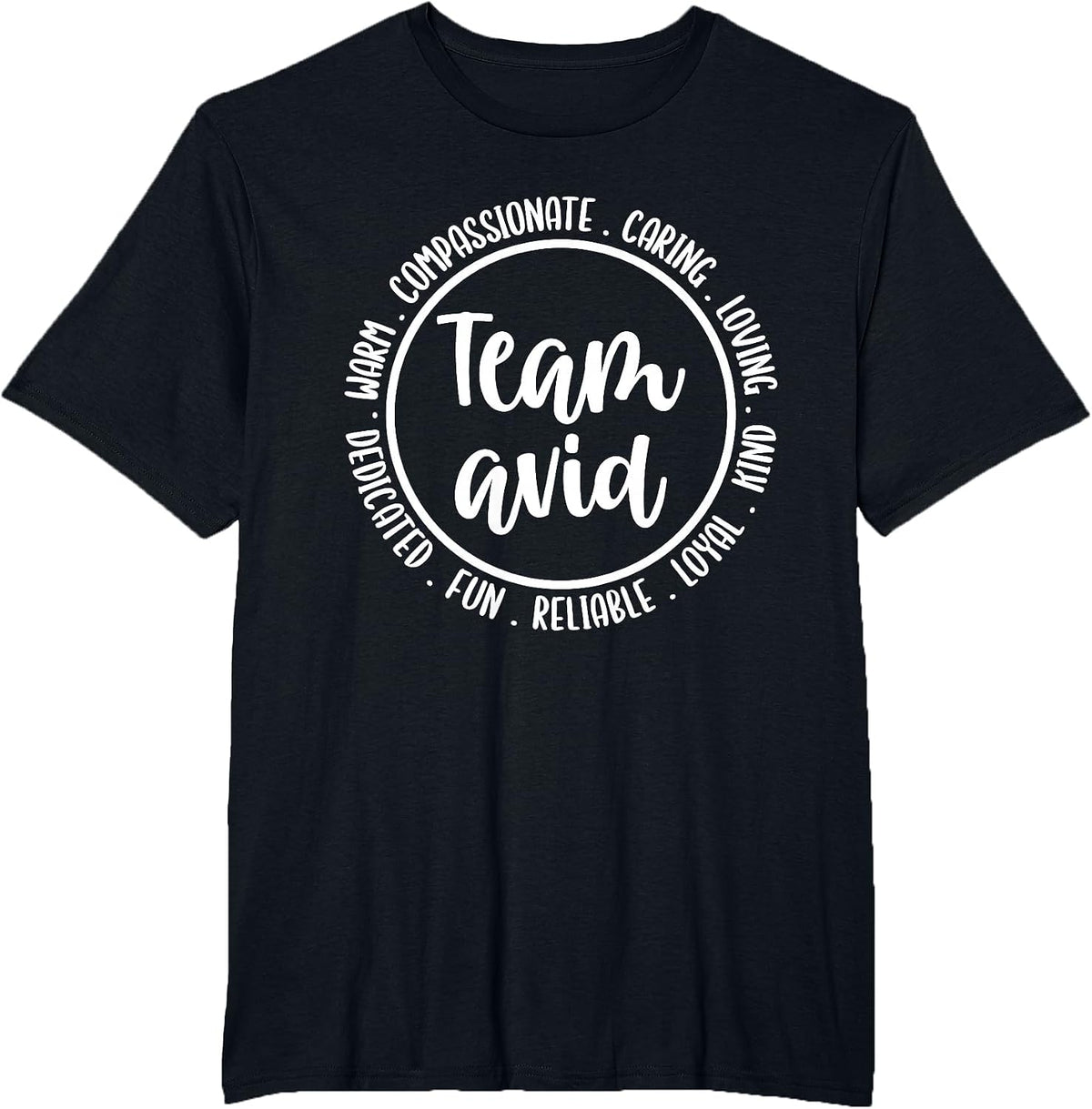 Avid Teaching Accessories Essentials Program AVID Teacher T-Shirt - Black