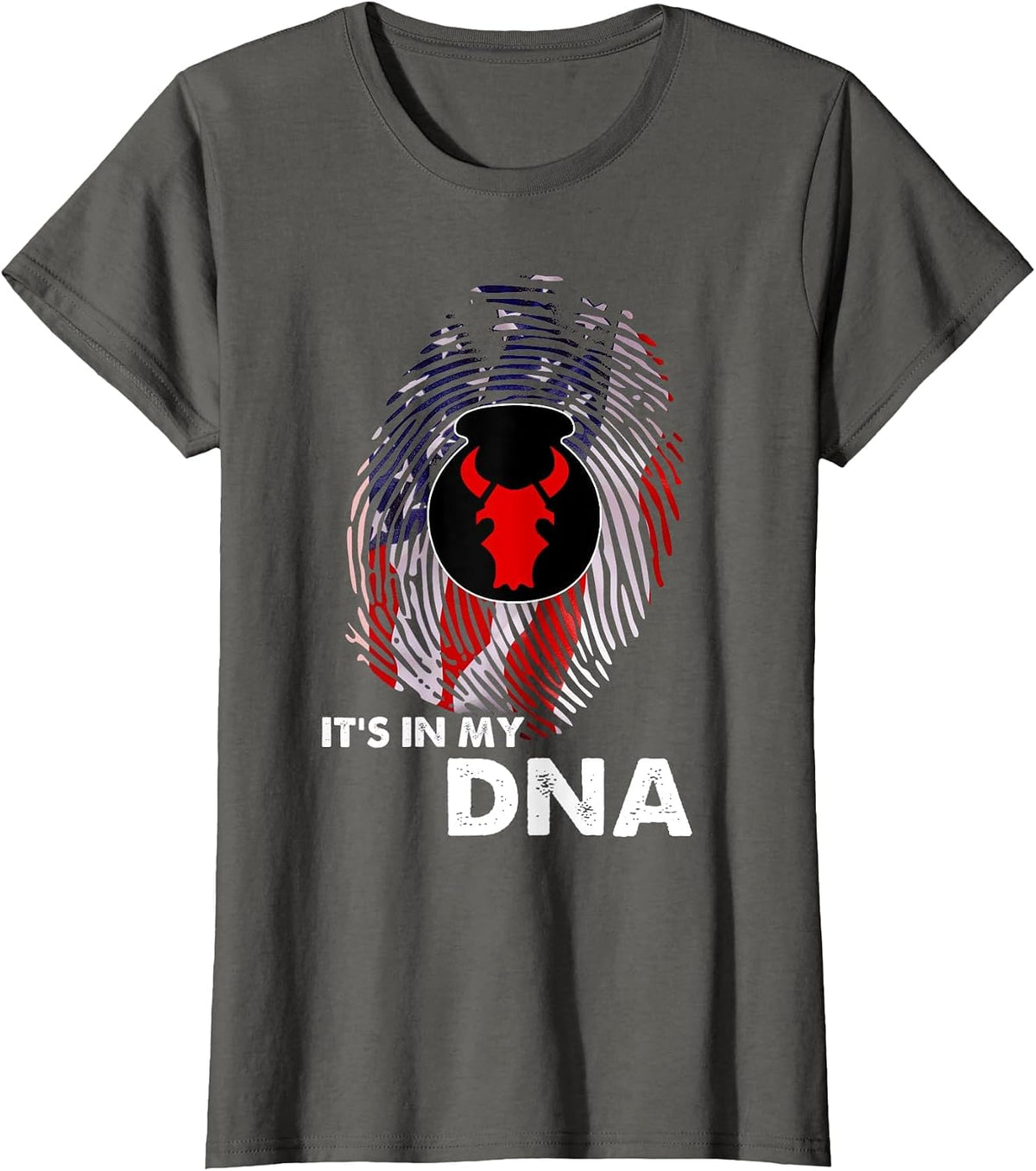 34th Infantry Division Veteran Day Soldier Military Xmas T-Shirt - Asphalt Grey