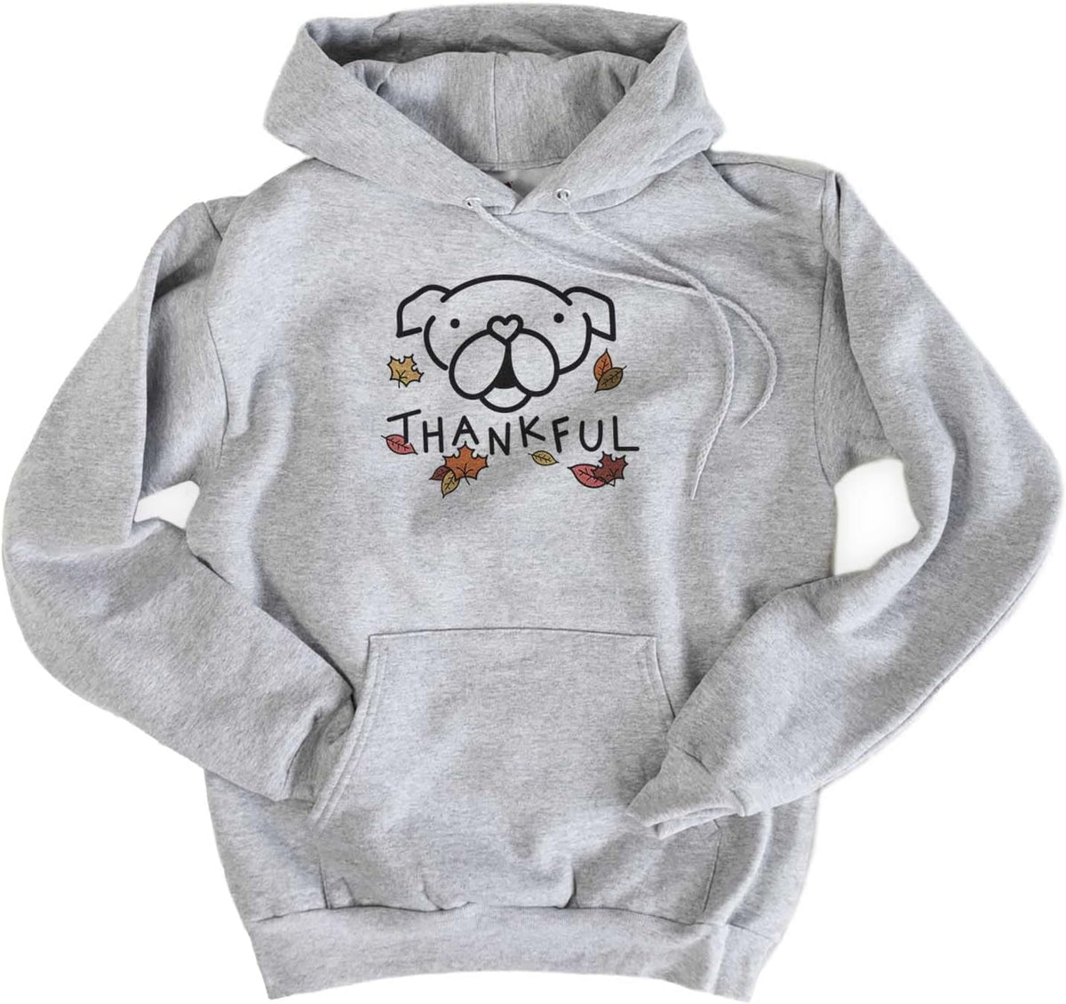 Inkopious Thankful English Bulldog T-Shirt - Unisex Pullover Hoodie Sweatshirt