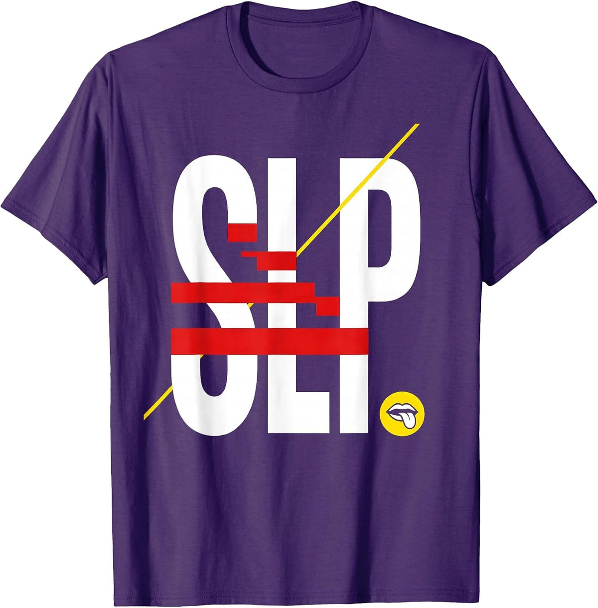 SLP Bauhaus Modernist SLP Speech Therapist Professional T-Shirt - Purple