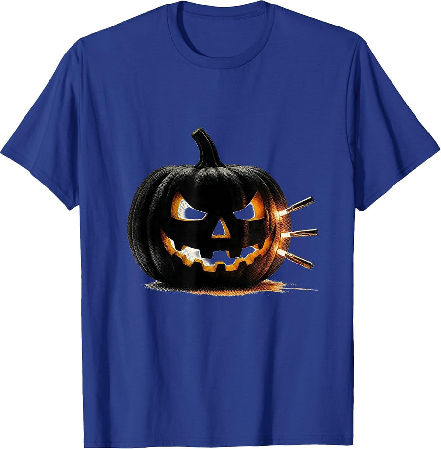 Blunt Pumpkin Dental Curing Light Dental Hygienist Halloween T-Shirt - Royal Blue