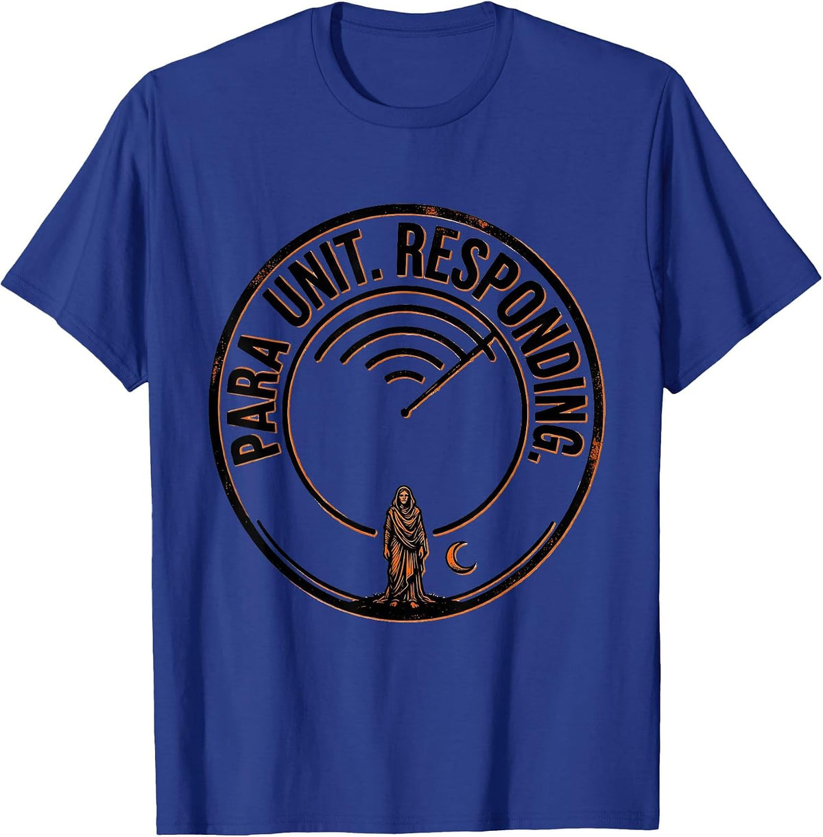 Para Unit Responding Funny Para Normal Activities SPED T-Shirt - Royal Blue