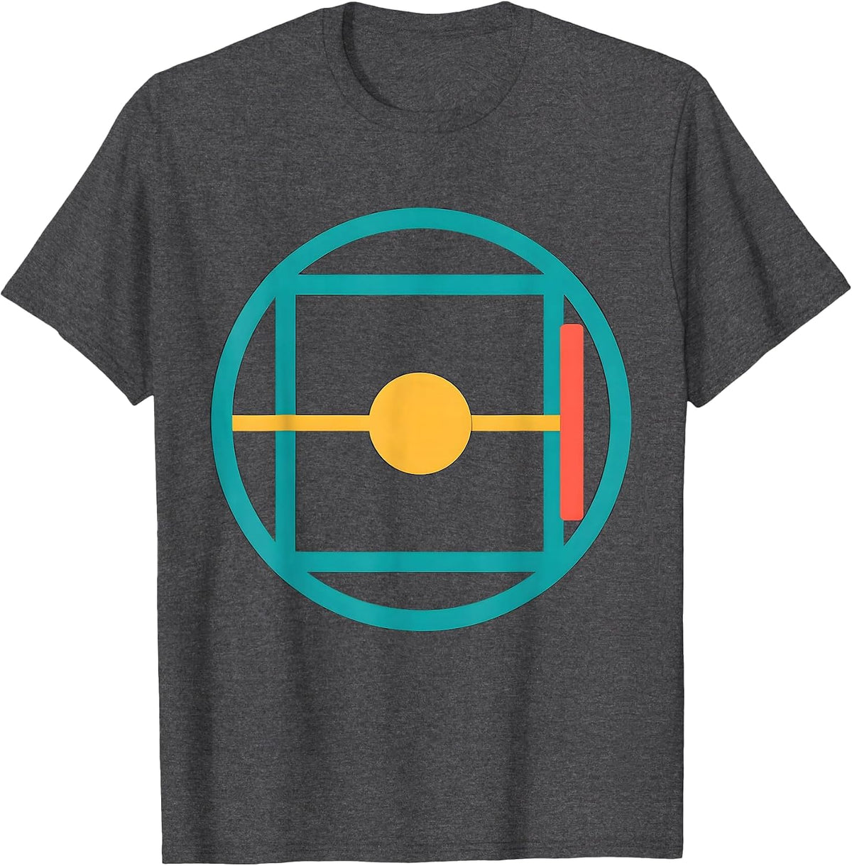 Men's Periodic Table Nerd Humor Science Lover Gift T-Shirt - Dark Heather Grey