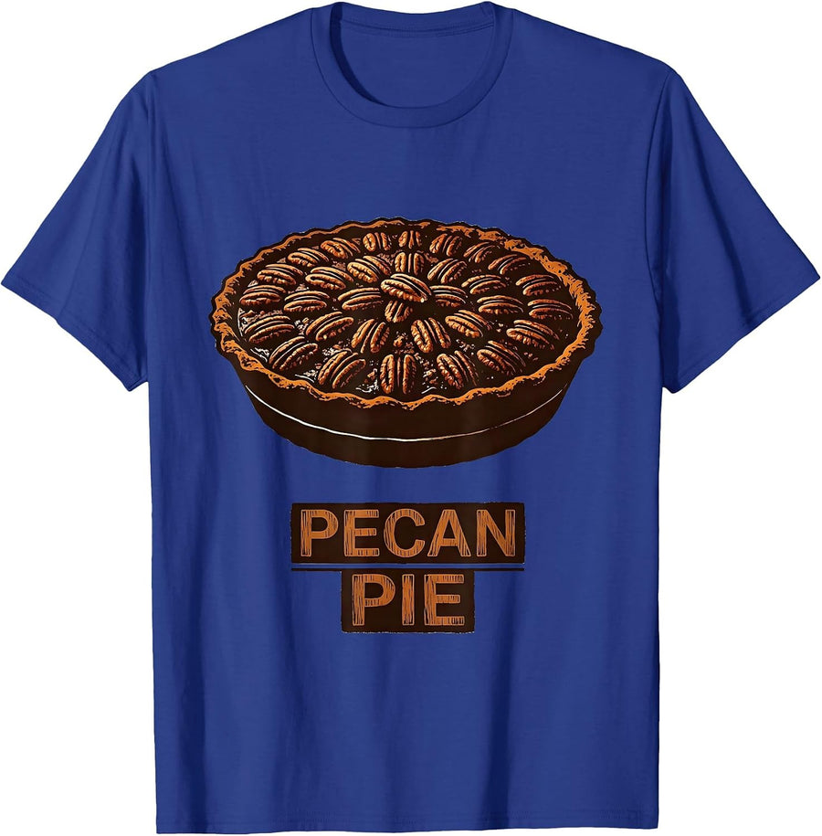 Pecan Pie Bootleg 90's Rap Rock Vintage Funny Thanksgiving T-Shirt - Royal Blue