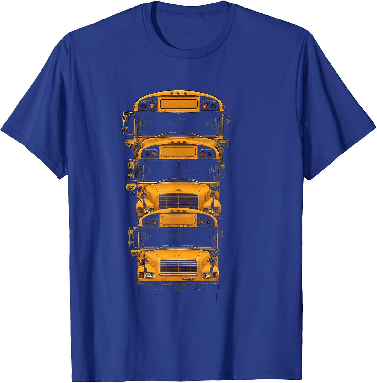 School Bus Driver Appreciation Humor Bus Driver Gift T-Shirt - Royal Blue