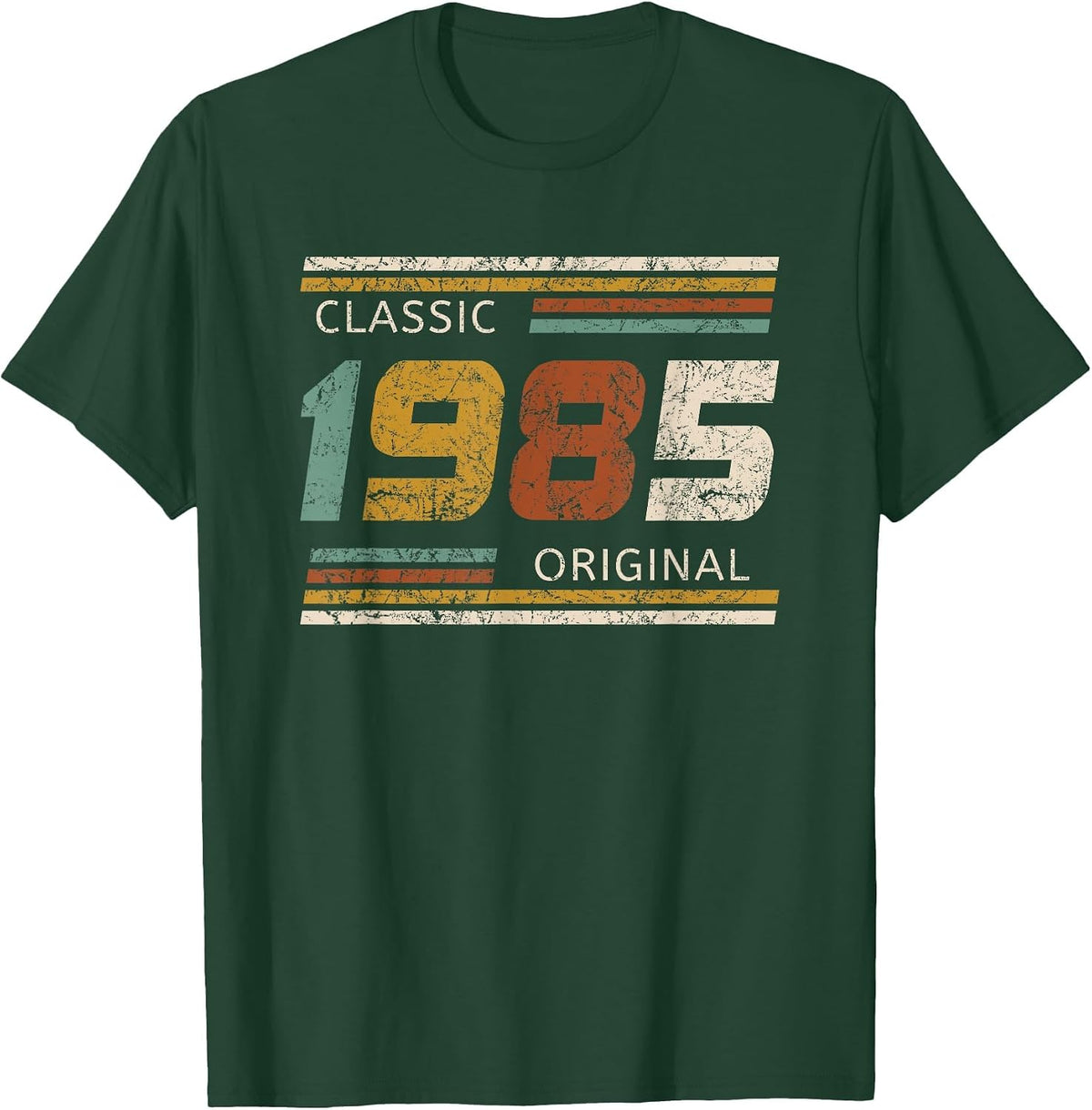 Classic 1985 Original 40 Year Old 40th Birthday T-Shirt - Dark Green