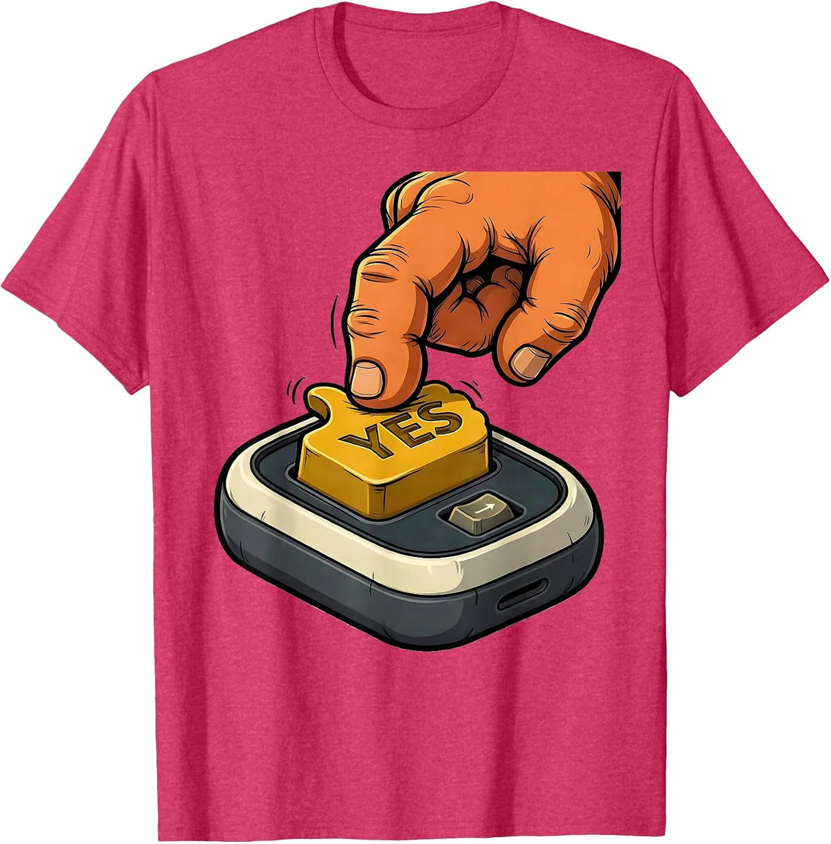 Yes Funny AAC SLP Speech Language Pathology Therapist T-Shirt - Red Heather