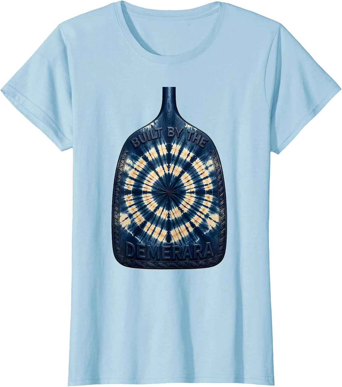 Built by the Demerara Guyana Pride Design T-Shirt - Baby Blue