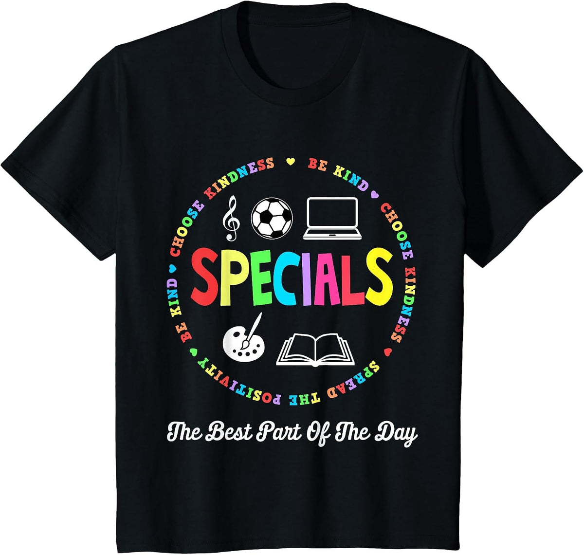 Specials Crew Teacher Tribe Team Back to Primary School T-Shirt - Black