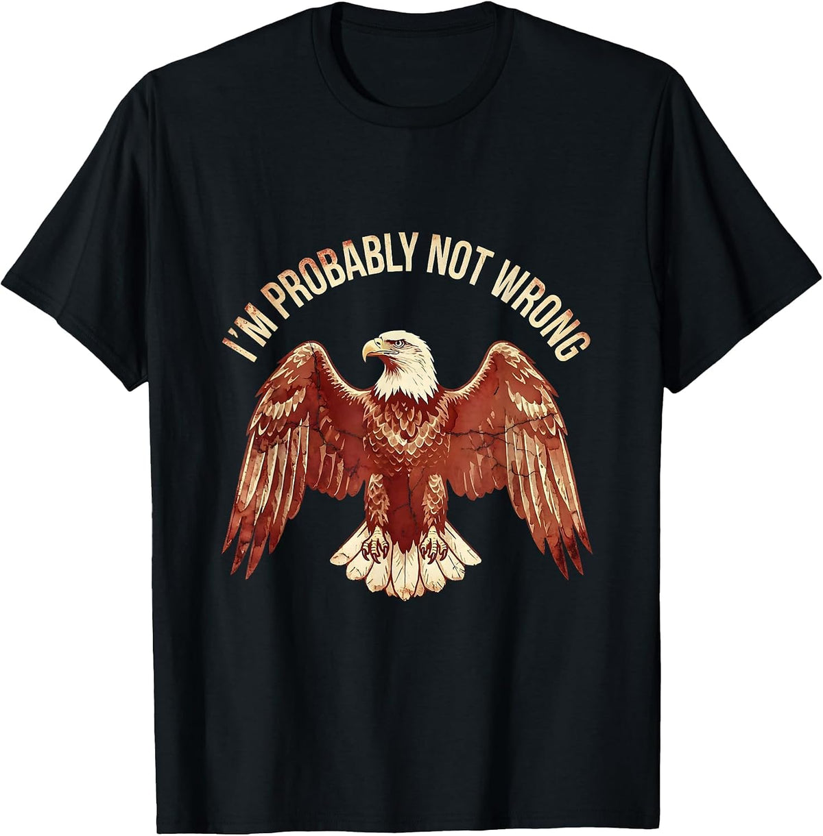 Men's I'm Probably Not Wrong Prove Me Wrong Design T-Shirt - Black