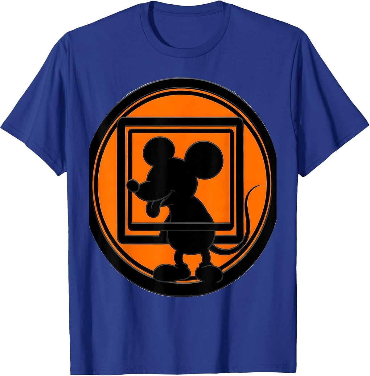 Can I Lick It Periodic Table Mouse Science T-Shirt - Royal Blue