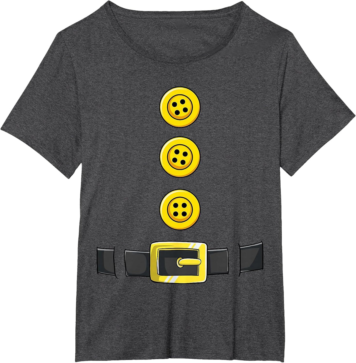 Dwarf Easy Halloween Costume Matching Group Couples Kids T-Shirt - Dark Heather Grey