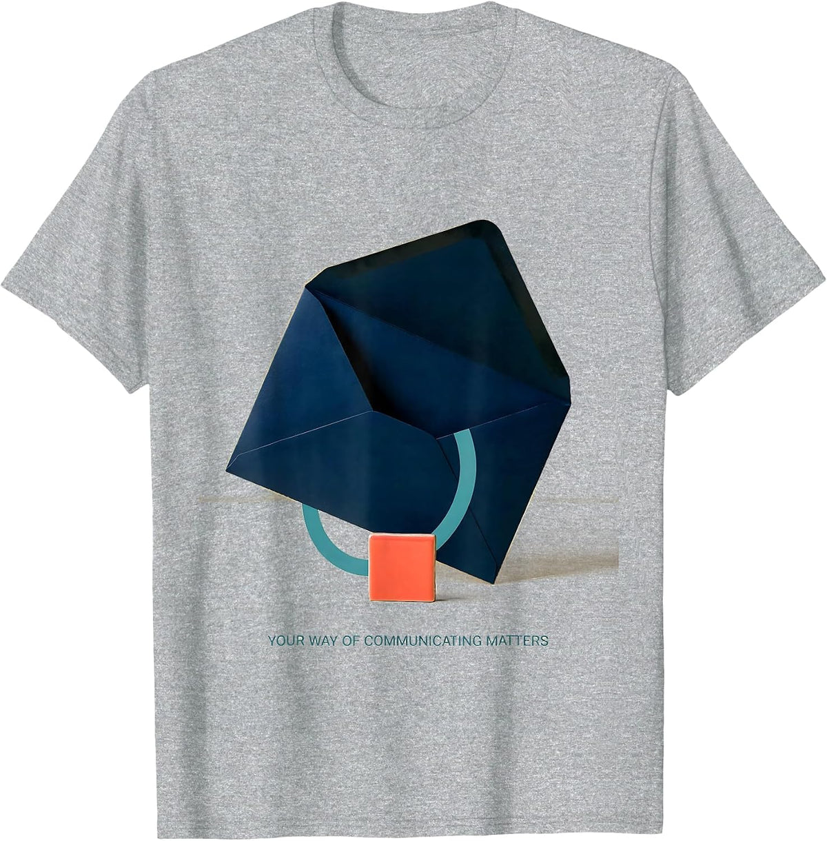 Men's Your Way Of Communicating Matters Speech Language T-Shirt - Heather Grey