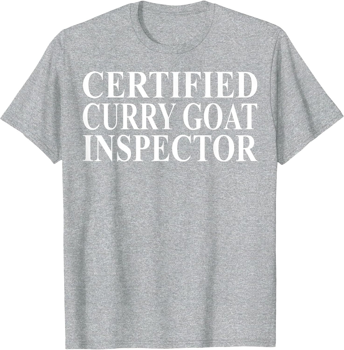Curry Goat Apparel | Amazing Funny Goats Lover Design T-Shirt - Heather Grey