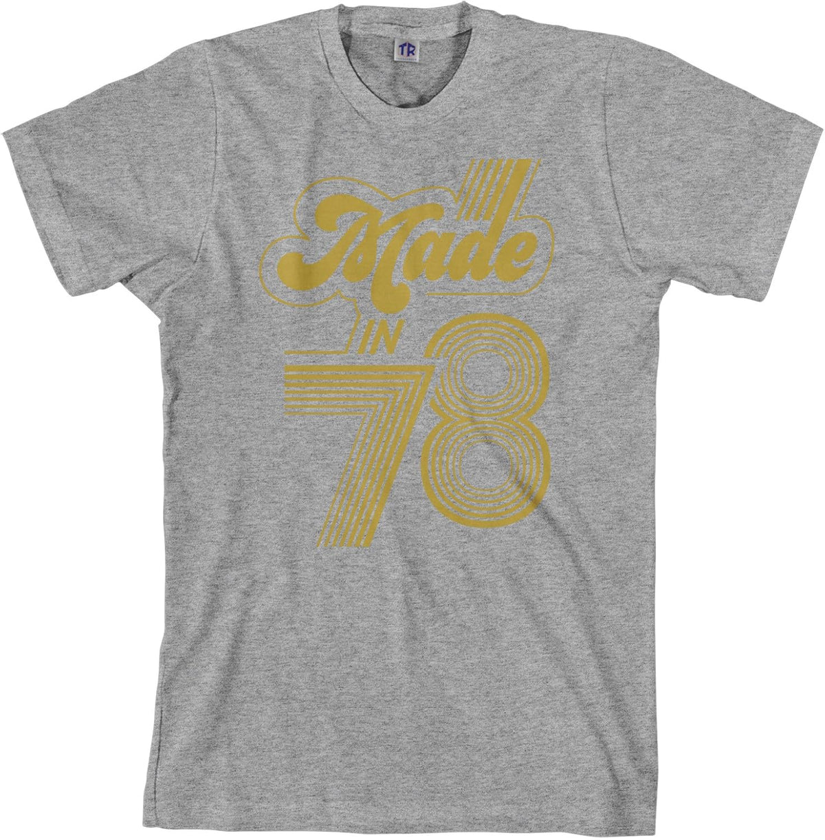 Threadrock Men's Made in 1978 T-Shirt - Sport Gray