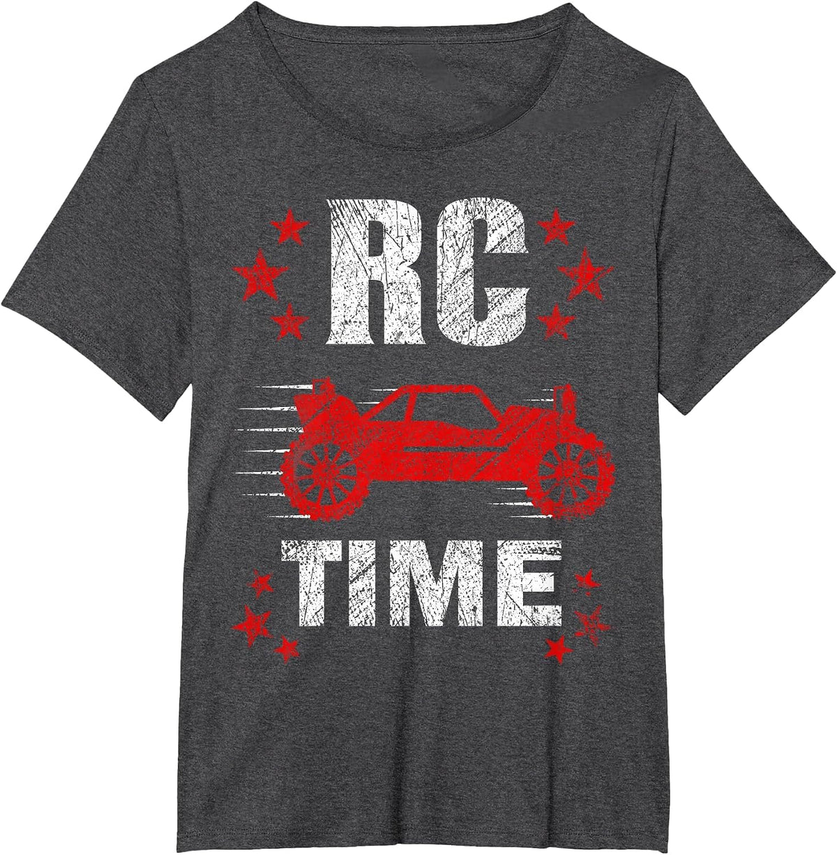 RC Time - RC Car T-Shirt - Dark Heather Grey