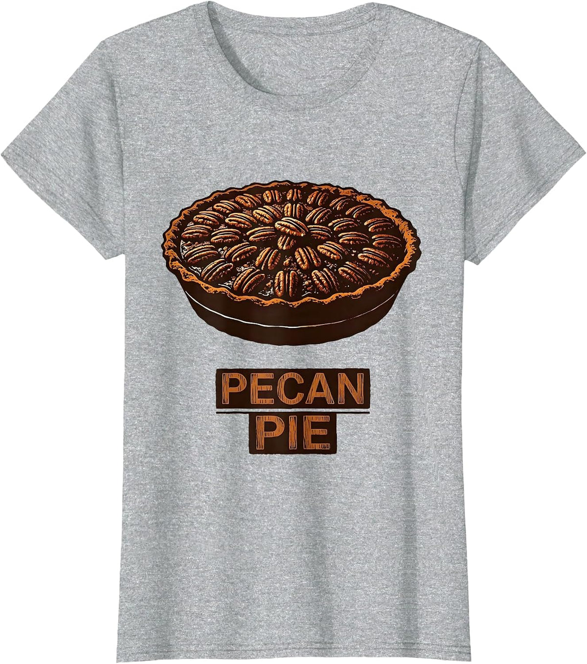 Pecan Pie Bootleg 90's Rap Rock Vintage Funny Thanksgiving T-Shirt - Heather Grey