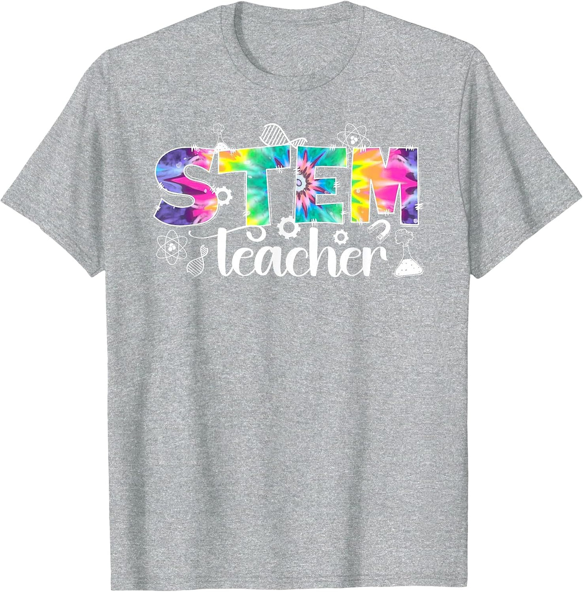 STEM Teacher Appreciation STEM Teaching T-Shirt - Heather Grey
