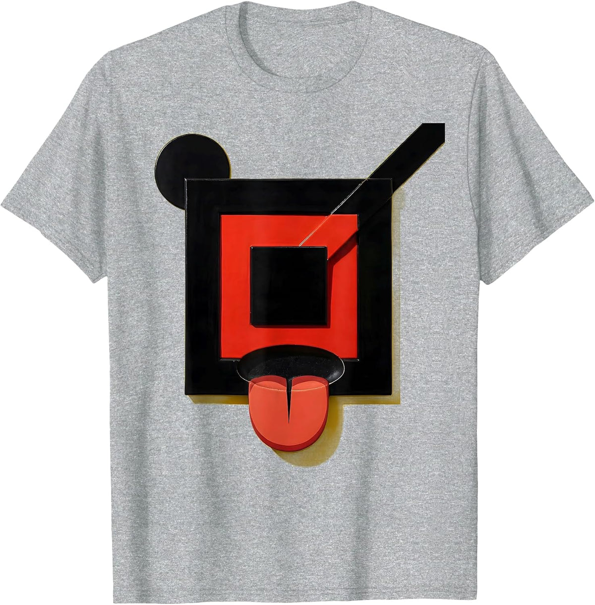 Men's Can I Lick It Periodic Table Glowing Element Tile T-Shirt - Heather Grey